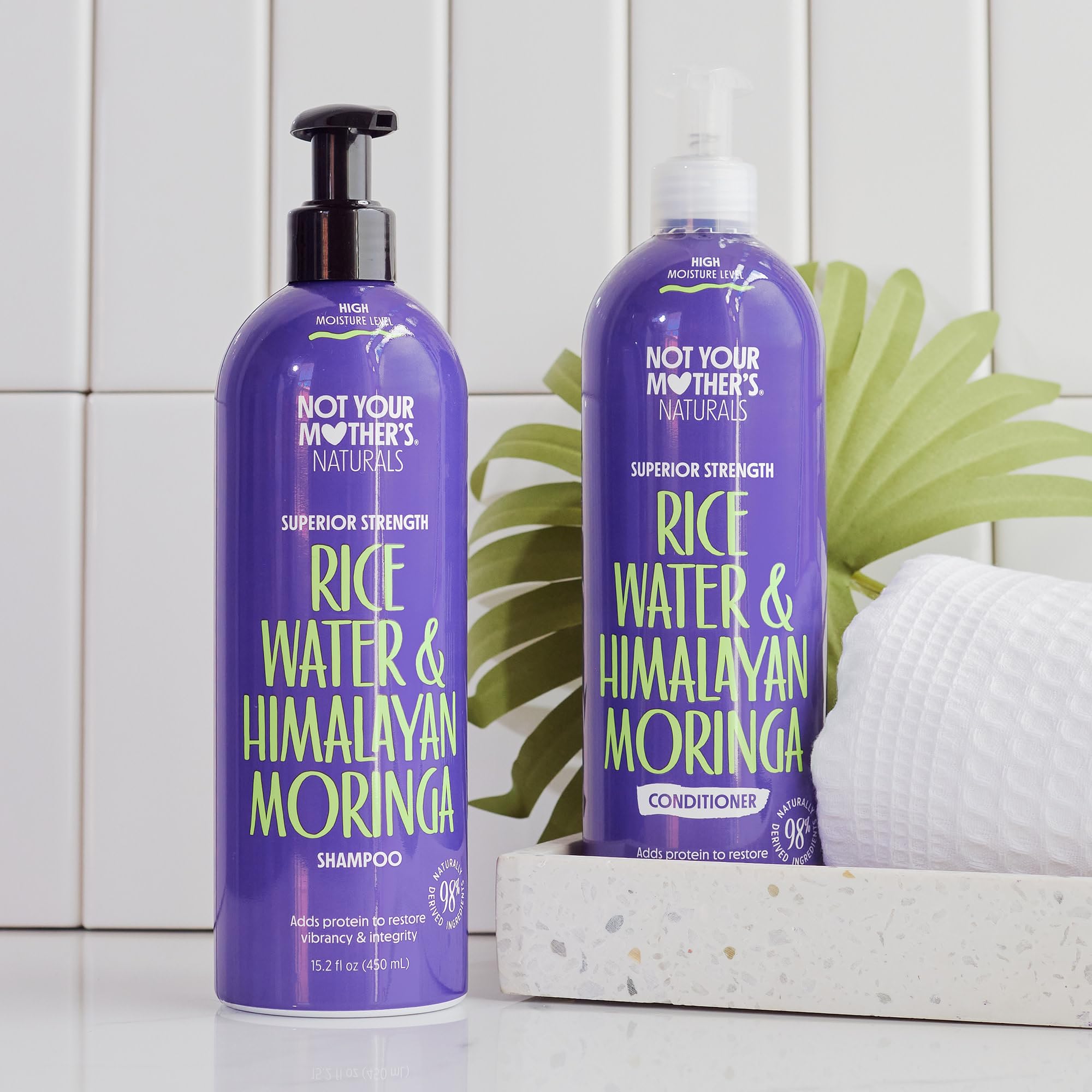 Foto 7 | Set De Champú Y Acondicionador Not Your Mother's Naturals 450 Ml - Venta Internacional.
