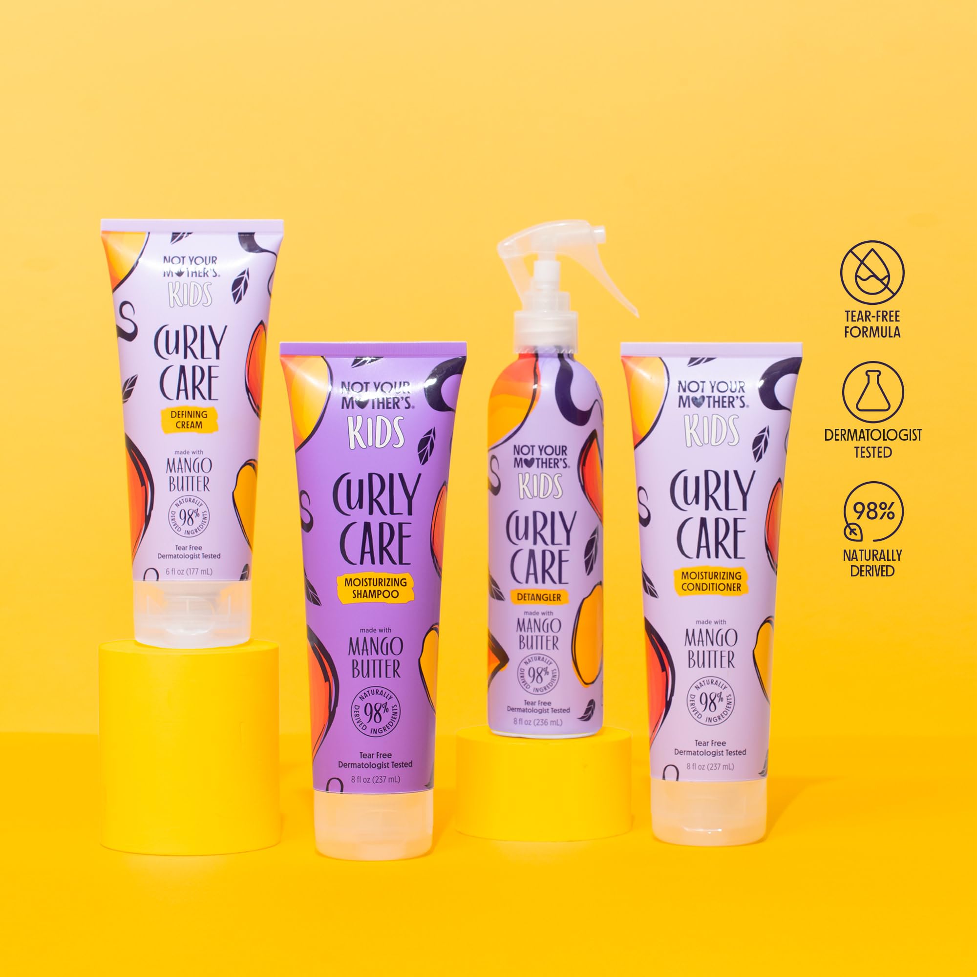 Foto 7 pulgar | Productos Para El Cabello Not Your Mother's Kids Curly Care  Paquete De 4 - Venta Internacional.