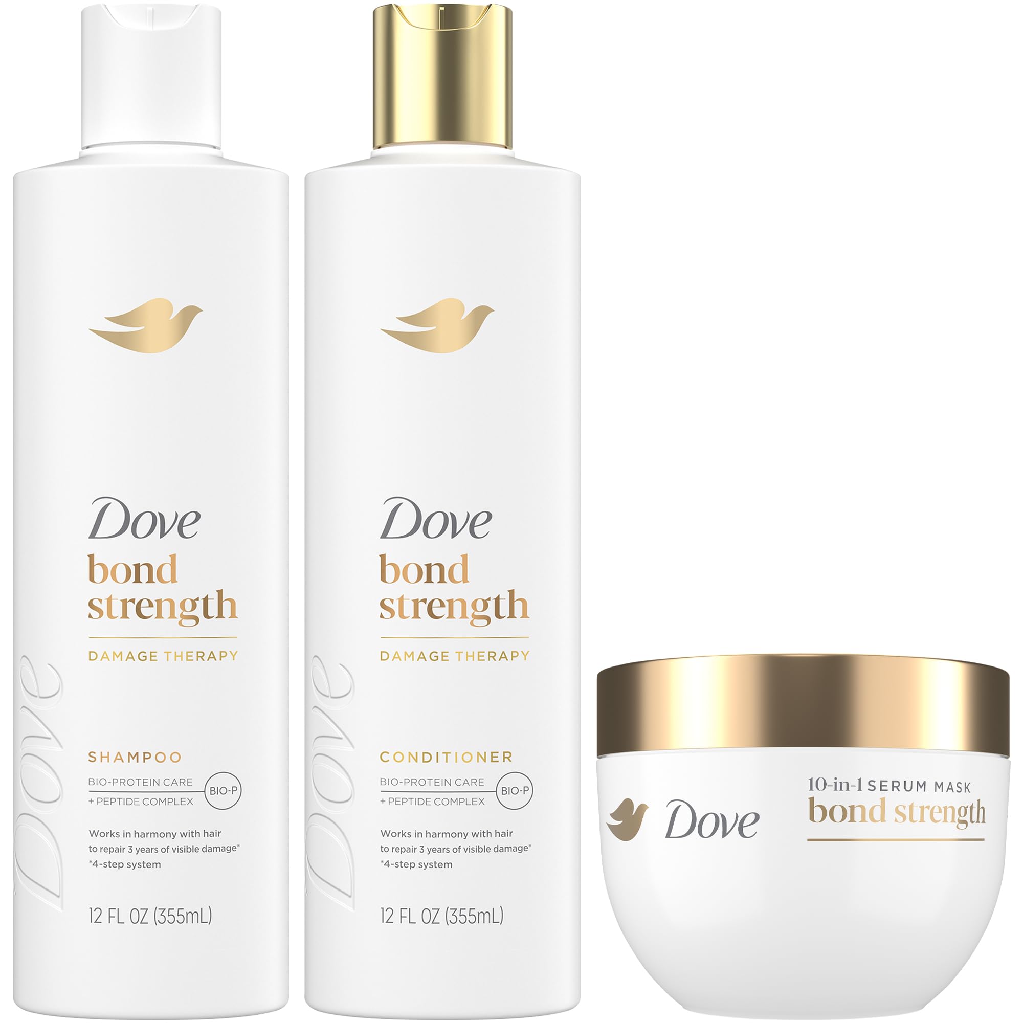 Set Para El Cuidado Del Cabello  Champú Y Acondicionador Dove Bond Strength - Venta Internacional.