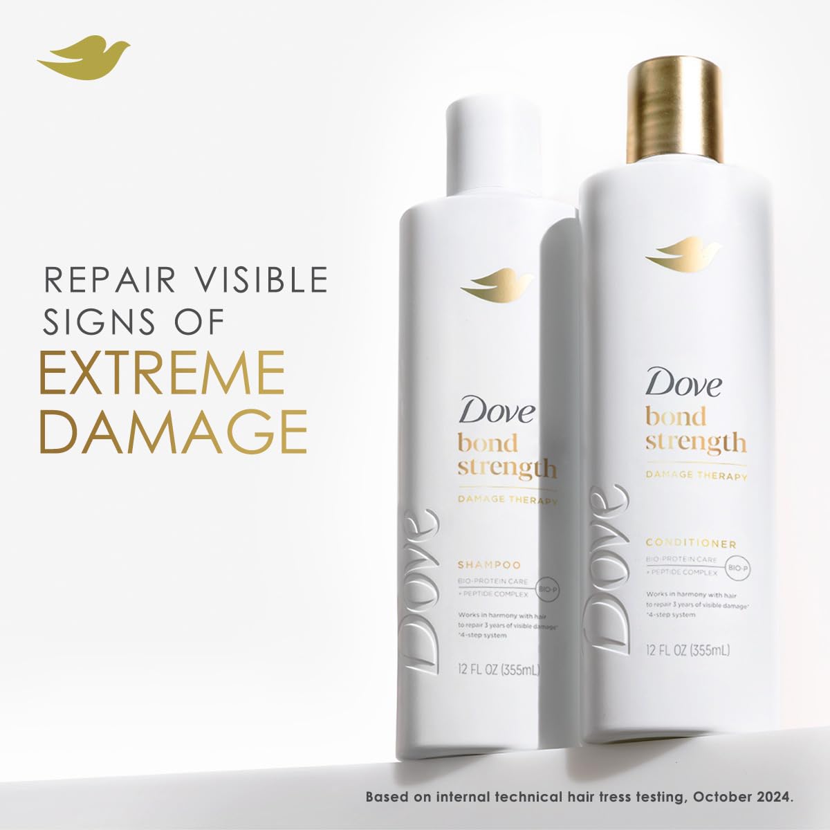 Foto 4 pulgar | Set Para El Cuidado Del Cabello  Champú Y Acondicionador Dove Bond Strength - Venta Internacional.