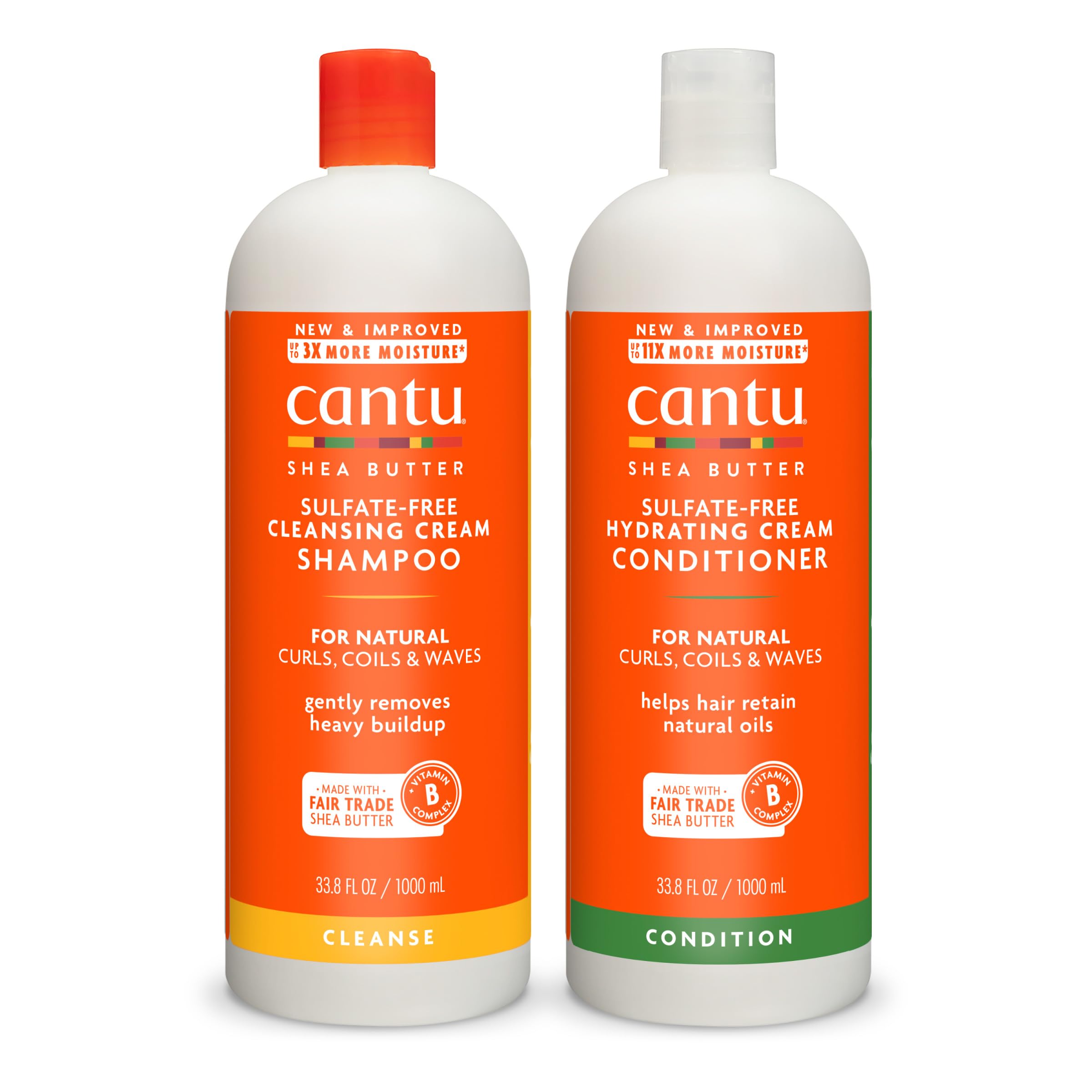 Champú Y Acondicionador Cantu Con Manteca De Karité  1 Litro (paquete De 2) - Venta Internacional.