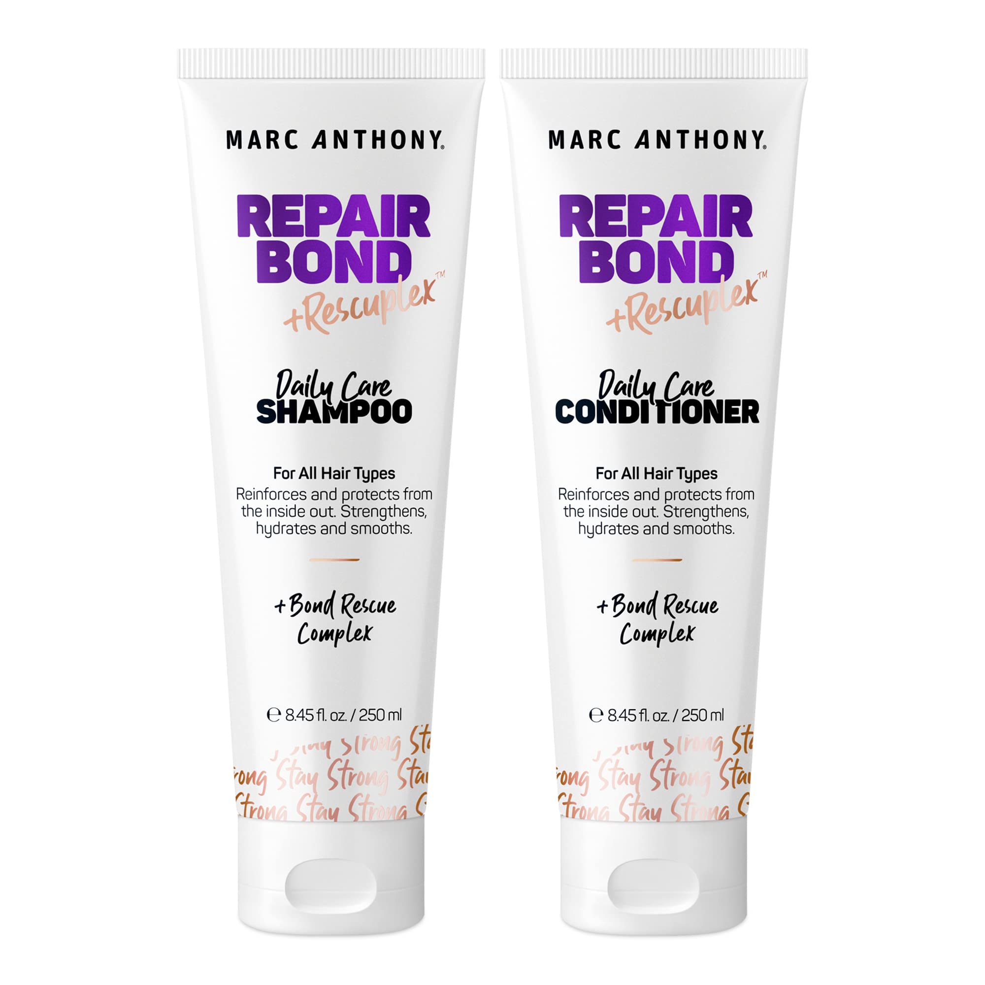 Set De Champú Y Acondicionador Marc Anthony Repair Bond +rescuplex - Venta Internacional.