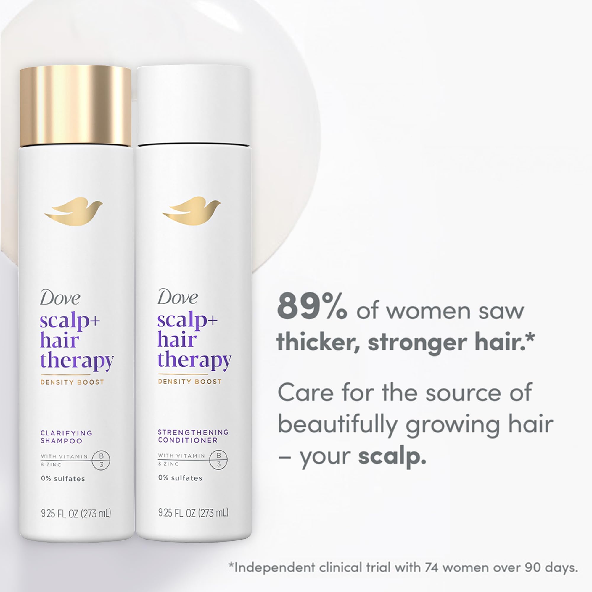 Foto 5 pulgar | Set De Terapia Capilar Dove Density Boost Shampoo 275 Ml Y Acondicionador - Venta Internacional.