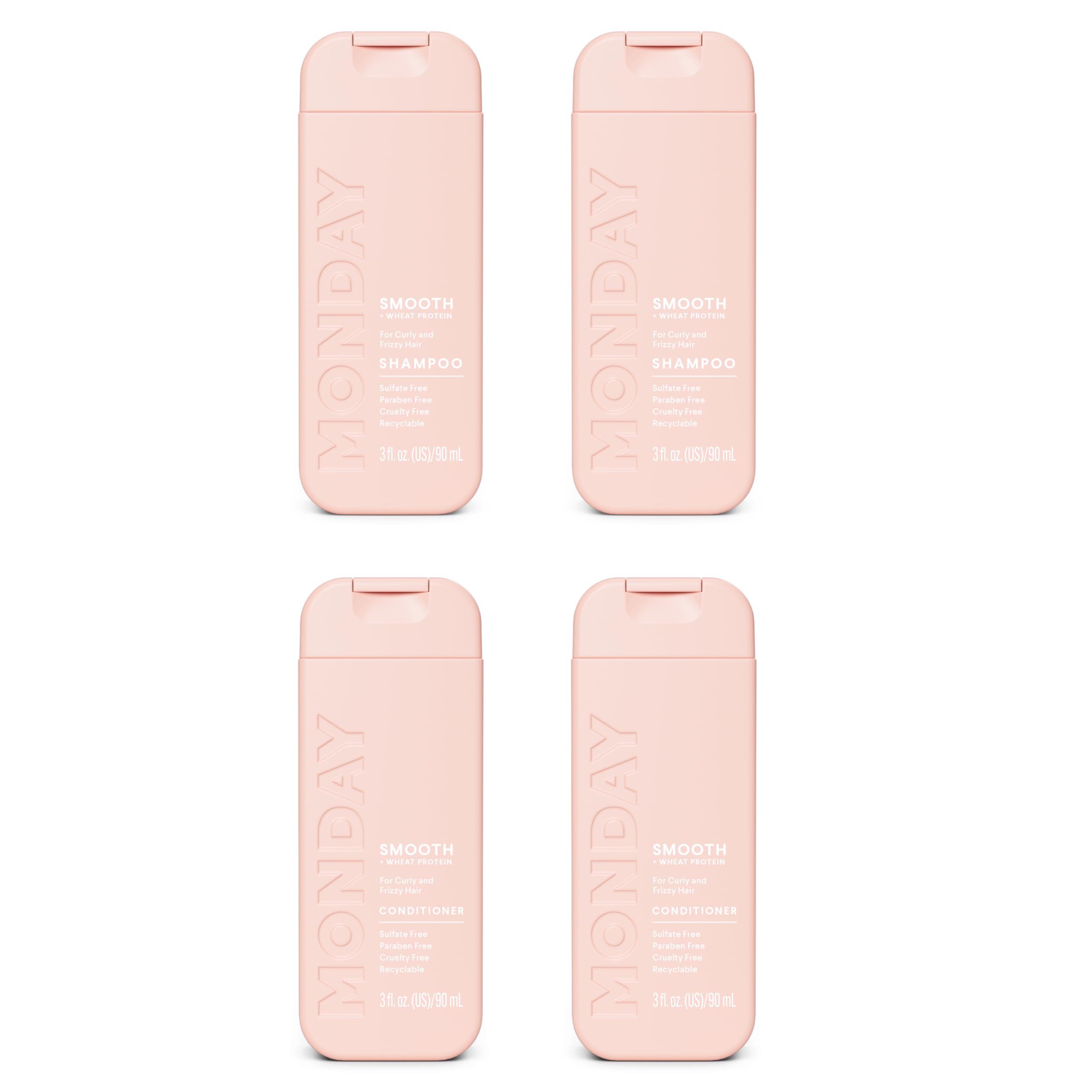 Foto 1 | Champú Y Acondicionador Monday Haircare Smooth 90 Ml Frizz - Venta Internacional.