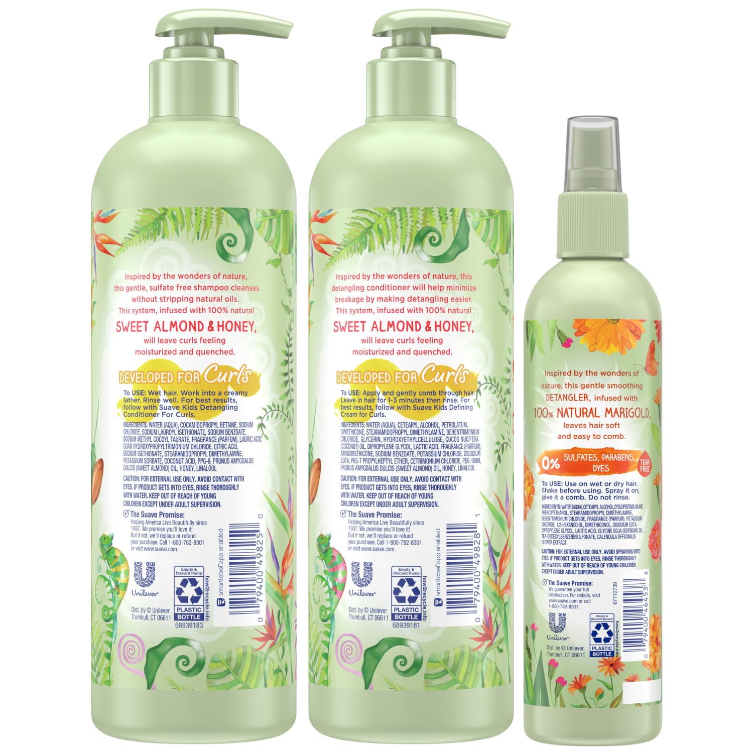 Foto 3 pulgar | Set De Cuidado Del Cabello Suave Kids  Champú Y Acondicionador Para Rizos - Venta Internacional.