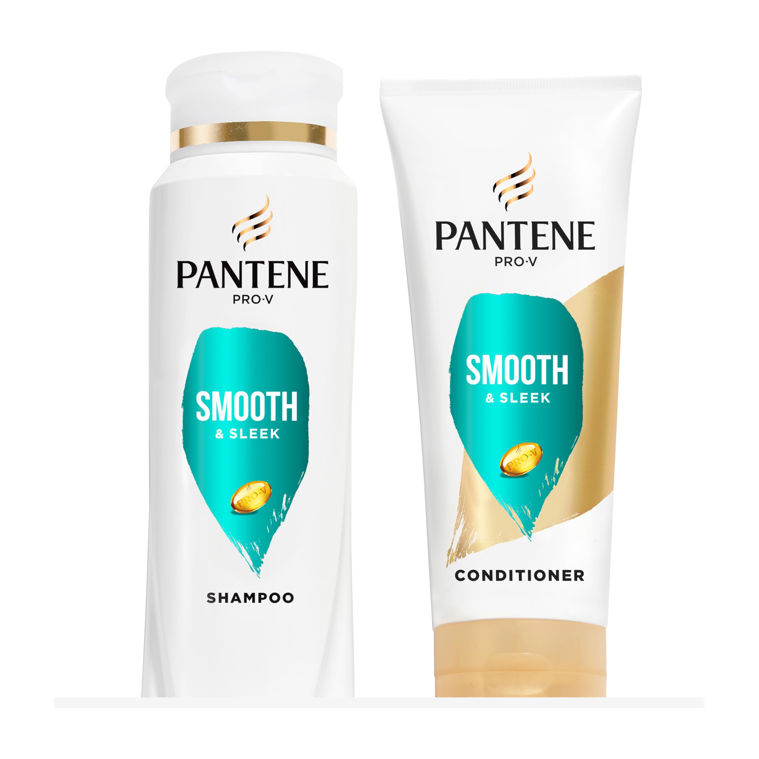 Foto 2 pulgar | Set Dual De Champú Y Acondicionador Pantene Pro-v Smooth & Sleek - Venta Internacional.
