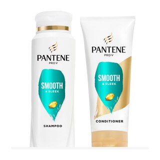 Foto 1 | Set Dual De Champú Y Acondicionador Pantene Pro-v Smooth & Sleek - Venta Internacional.