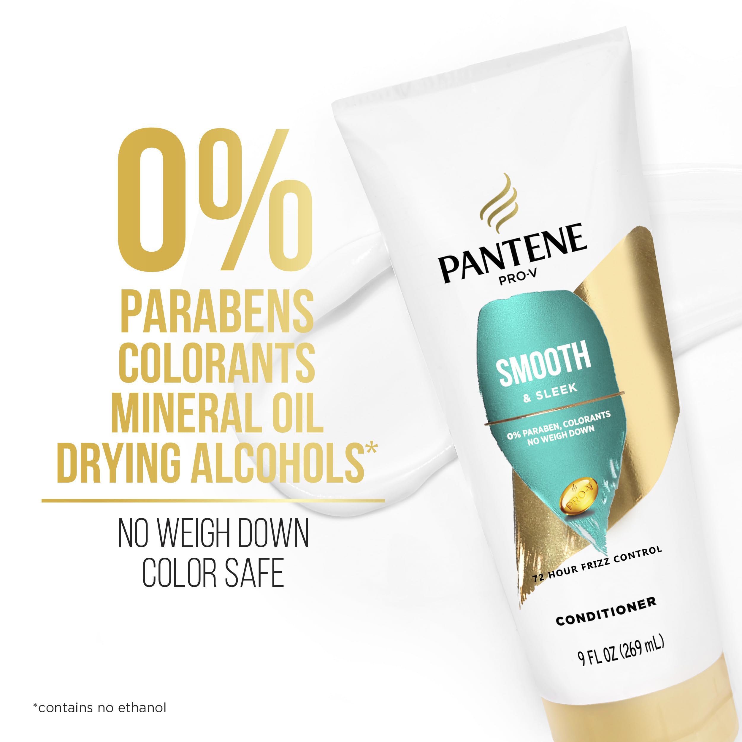 Foto 5 | Set Dual De Champú Y Acondicionador Pantene Pro-v Smooth & Sleek - Venta Internacional.