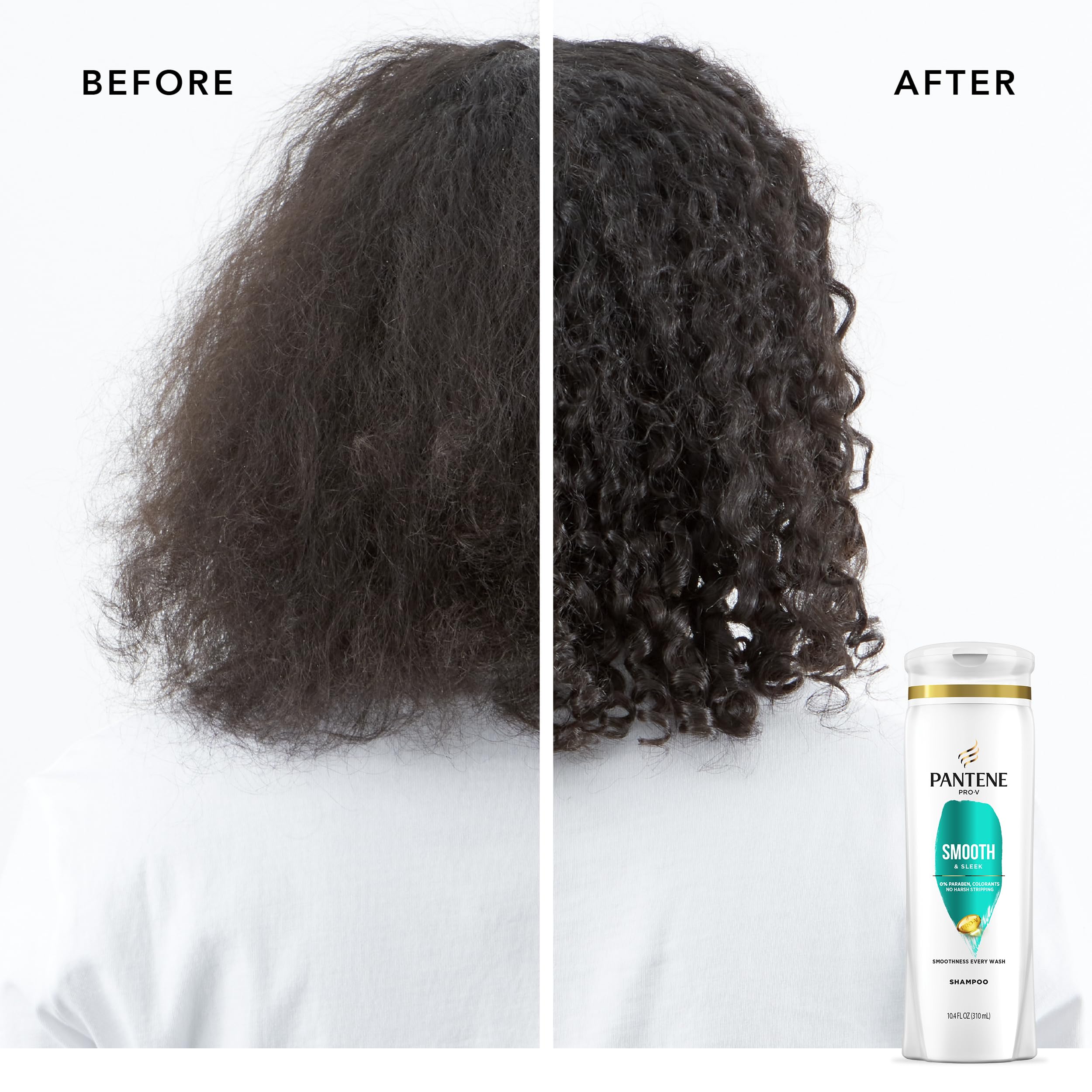 Foto 7 pulgar | Set Dual De Champú Y Acondicionador Pantene Pro-v Smooth & Sleek - Venta Internacional.