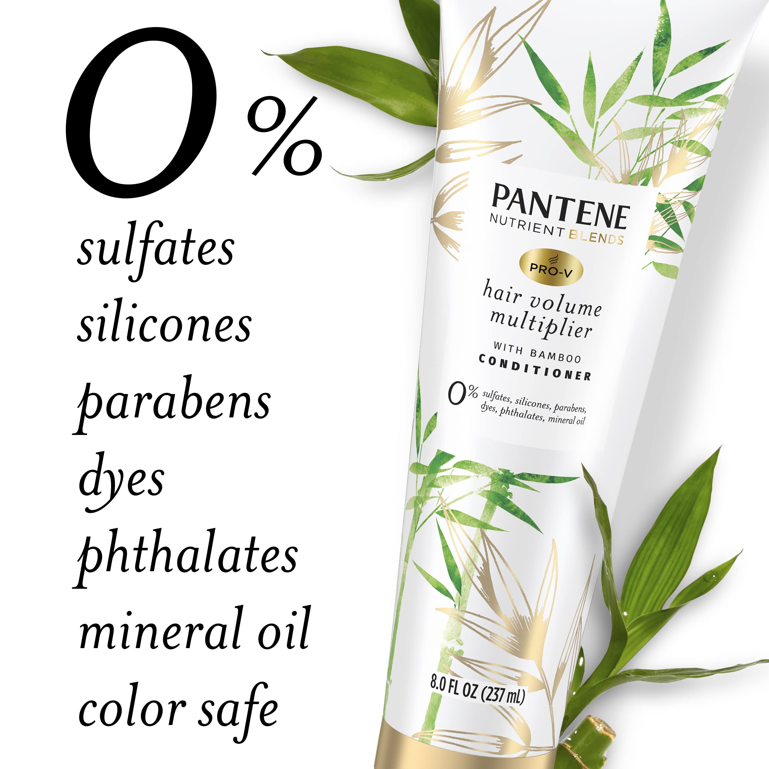 Foto 2 | Set De Champú Y Acondicionador Pantene Voluminizing Free Sulfate - Venta Internacional.