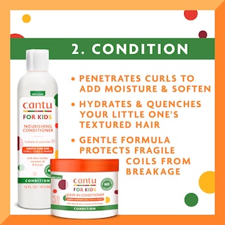 Foto 4 | Set De Cuidado Del Cabello Cantu Care Para Niños Con Champú Y Acondicionador - Venta Internacional.