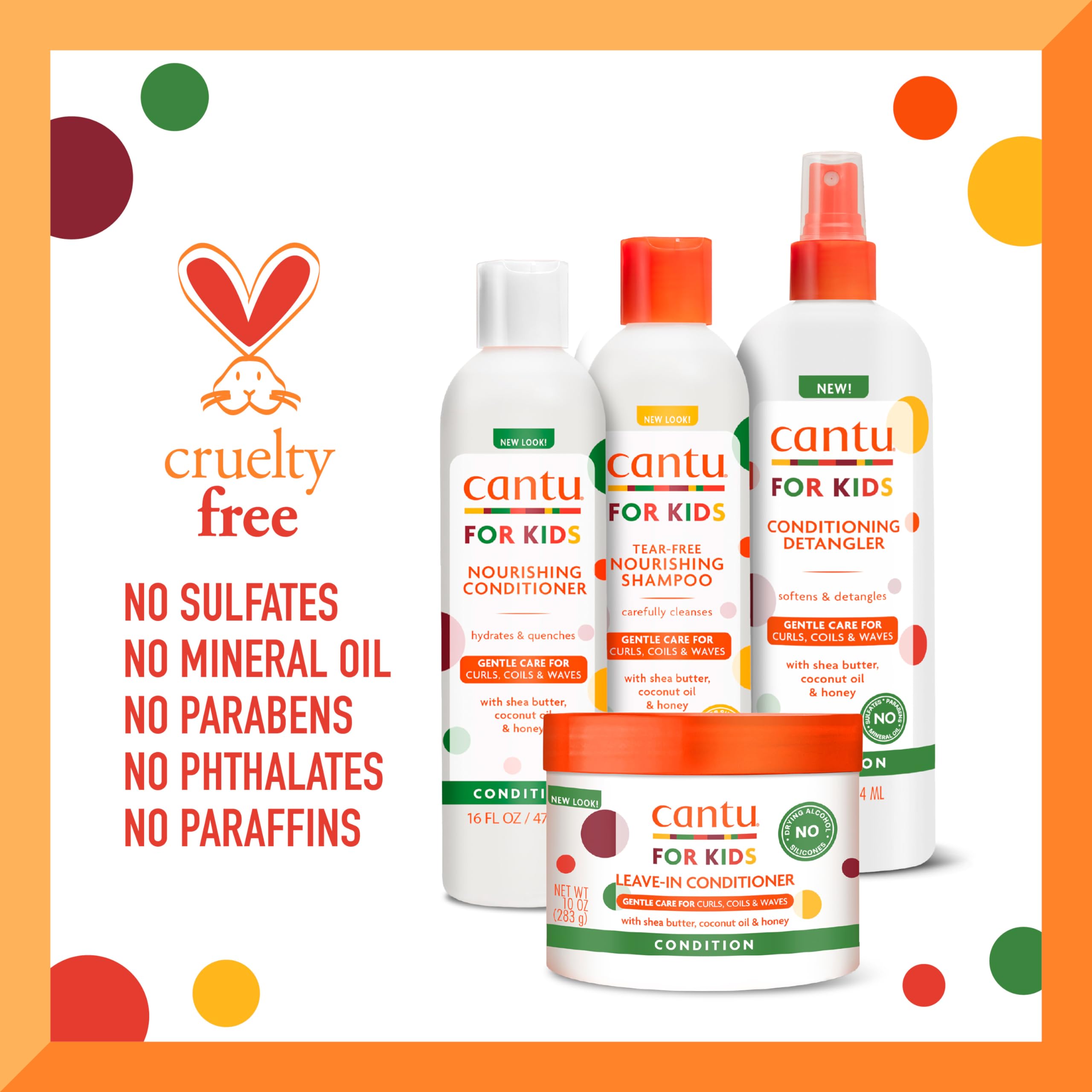 Foto 7 | Set De Cuidado Del Cabello Cantu Care Para Niños Con Champú Y Acondicionador - Venta Internacional.