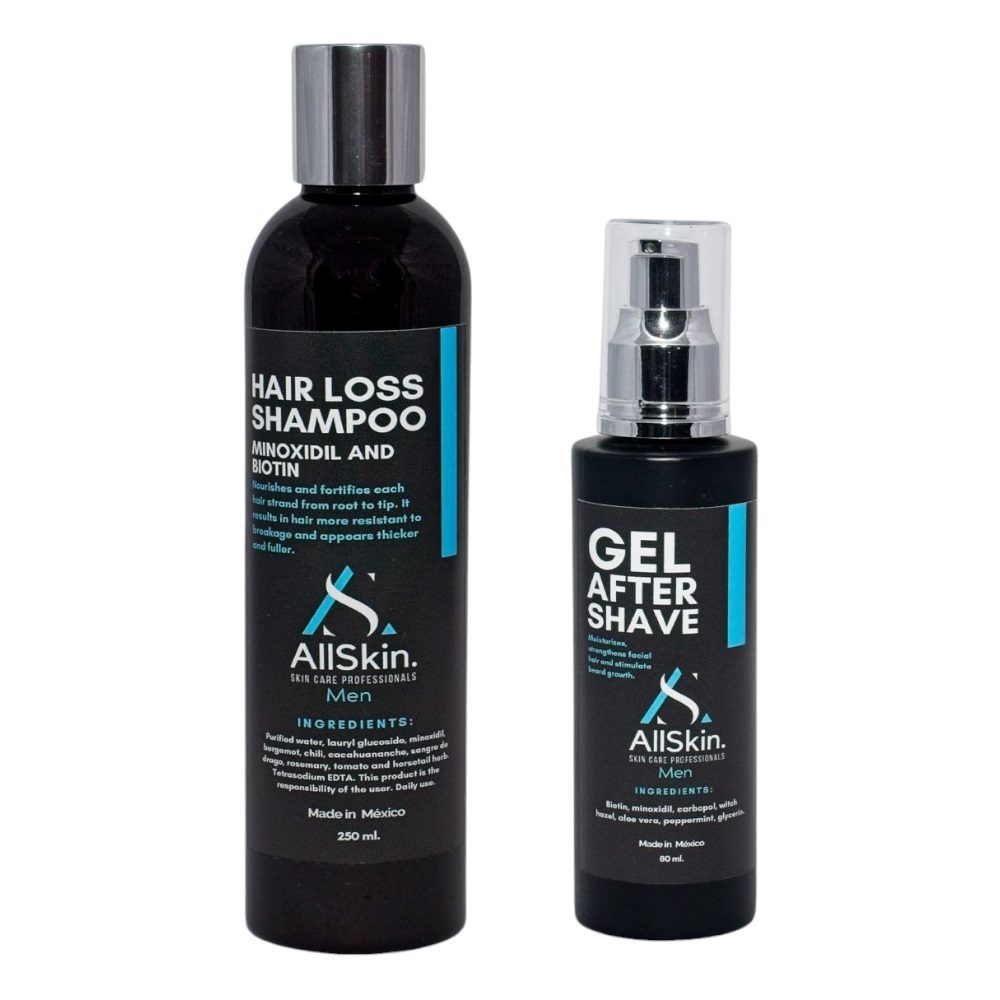 Foto 1 | Set Capilar Con Shampoo Anticaída Y After Shave Para Crecimieno De Barba Y Bigote