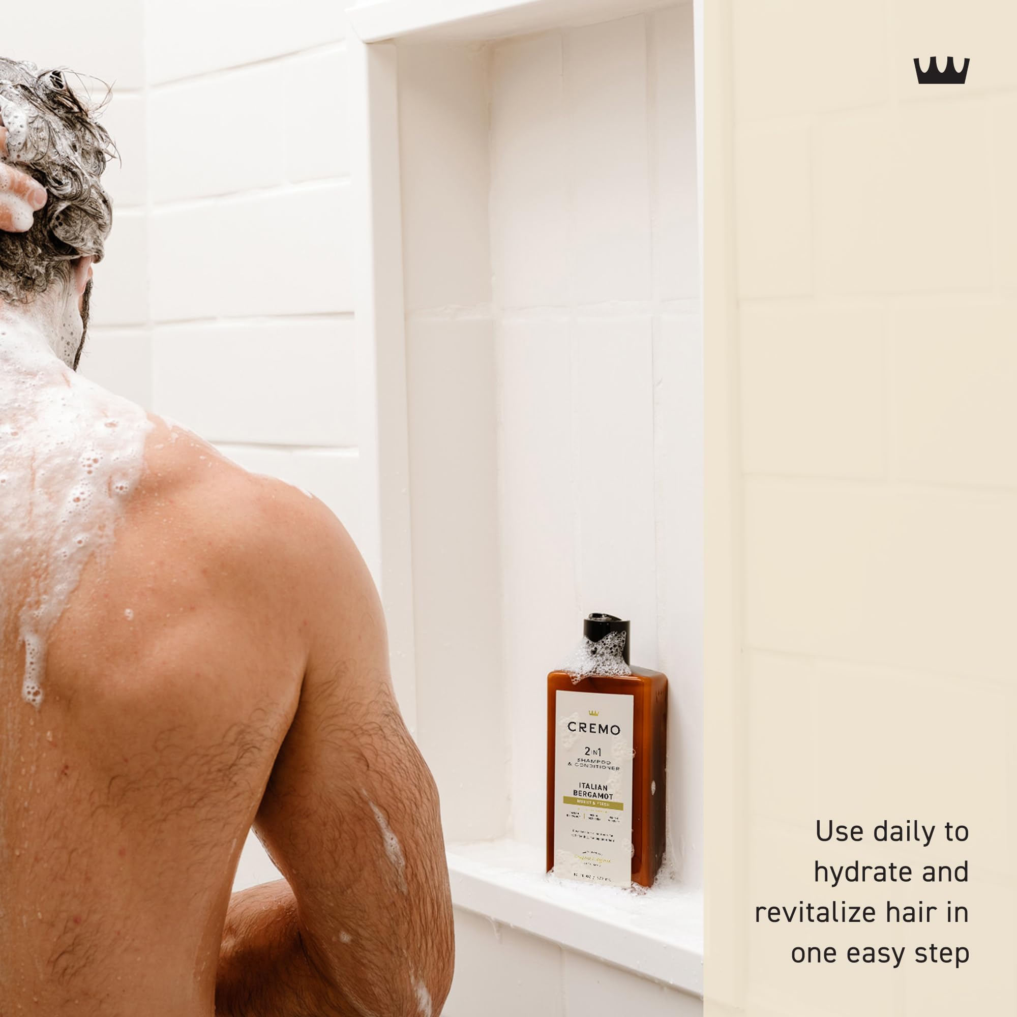 Foto 2 | Champú Y Acondicionador Cremo Italian Bergamot 480 Ml Para Hombres - Venta Internacional.