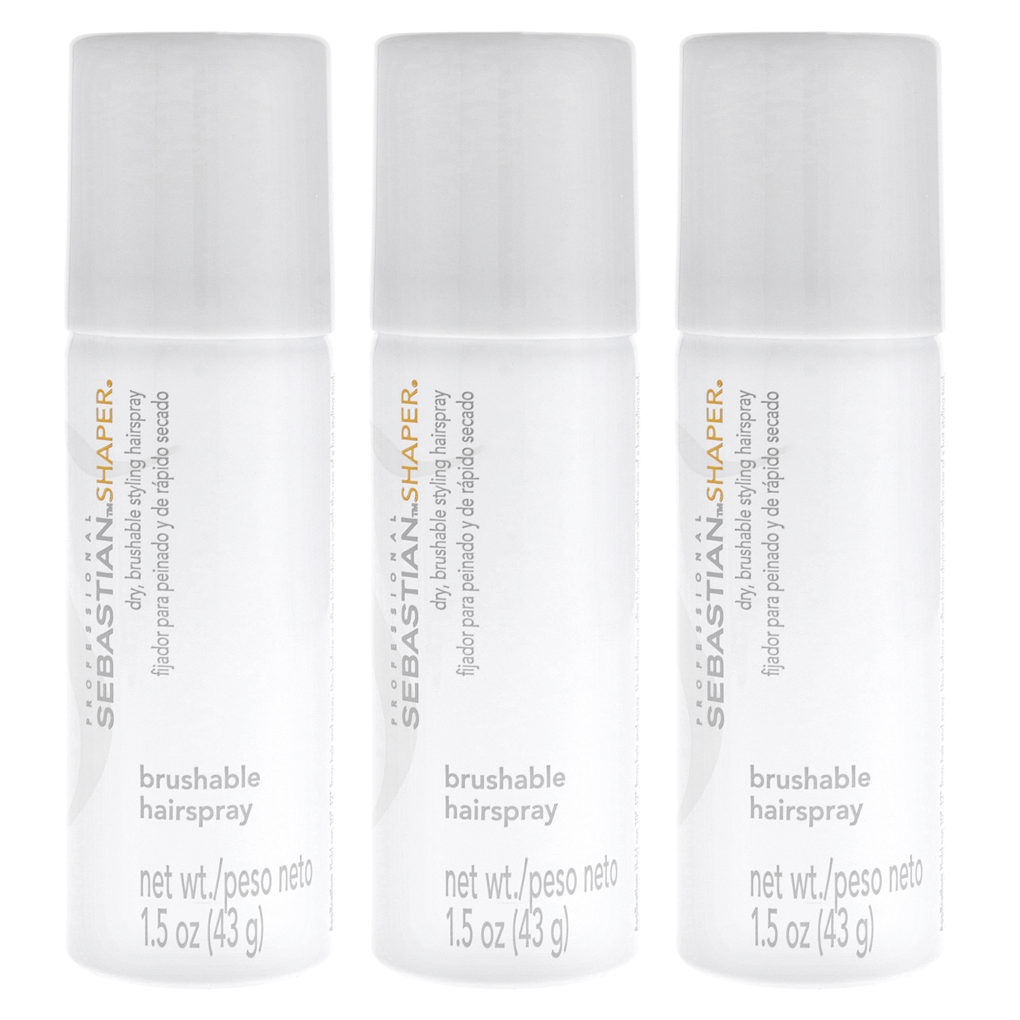 Laca Para Cabello Sebastian Shaper  Cepillable En Seco  Para Viajes  90 Ml - Venta Internacional.