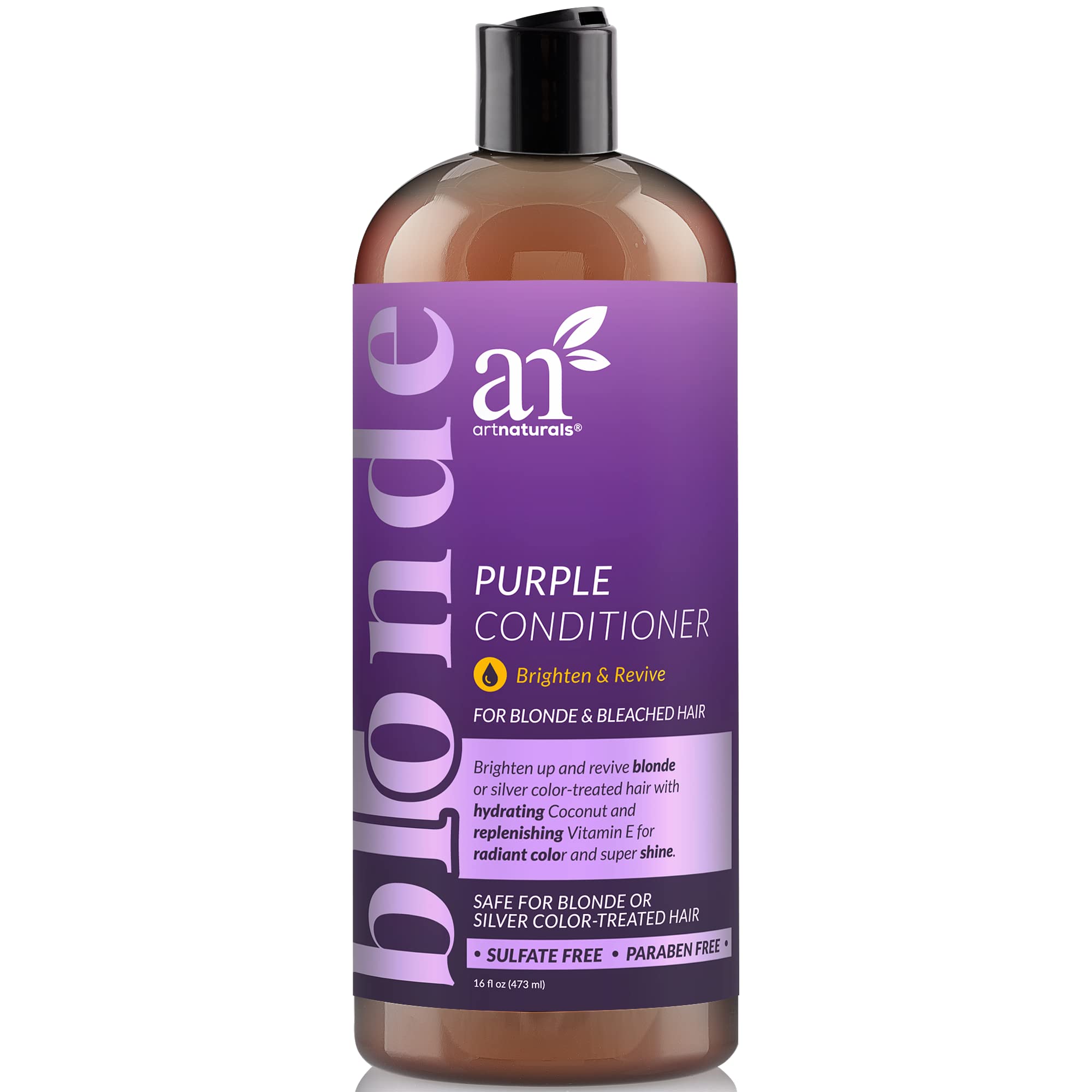 Foto 2 pulgar | Acondicionador Artnaturals Purple Protect  Equilibra Los Tonos  473 Ml - Venta Internacional.