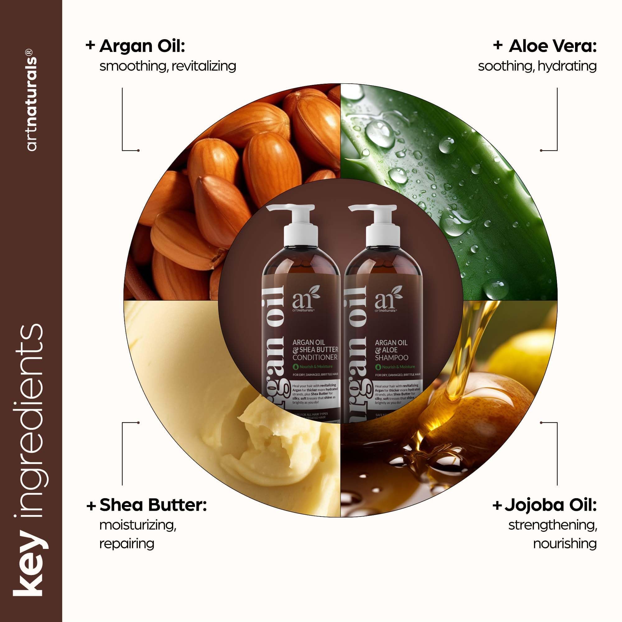 Foto 4 | Set De Champú Y Acondicionador Artnaturals Con Aceite De Argán  480 Ml  2 Unidades - Venta Internacional.