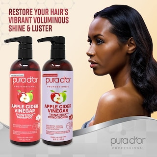 Foto 3 | Set Thin2thick De Vinagre De Sidra De Manzana Pura D'or Para El Cuidado Del Cabello - Venta Internacional.