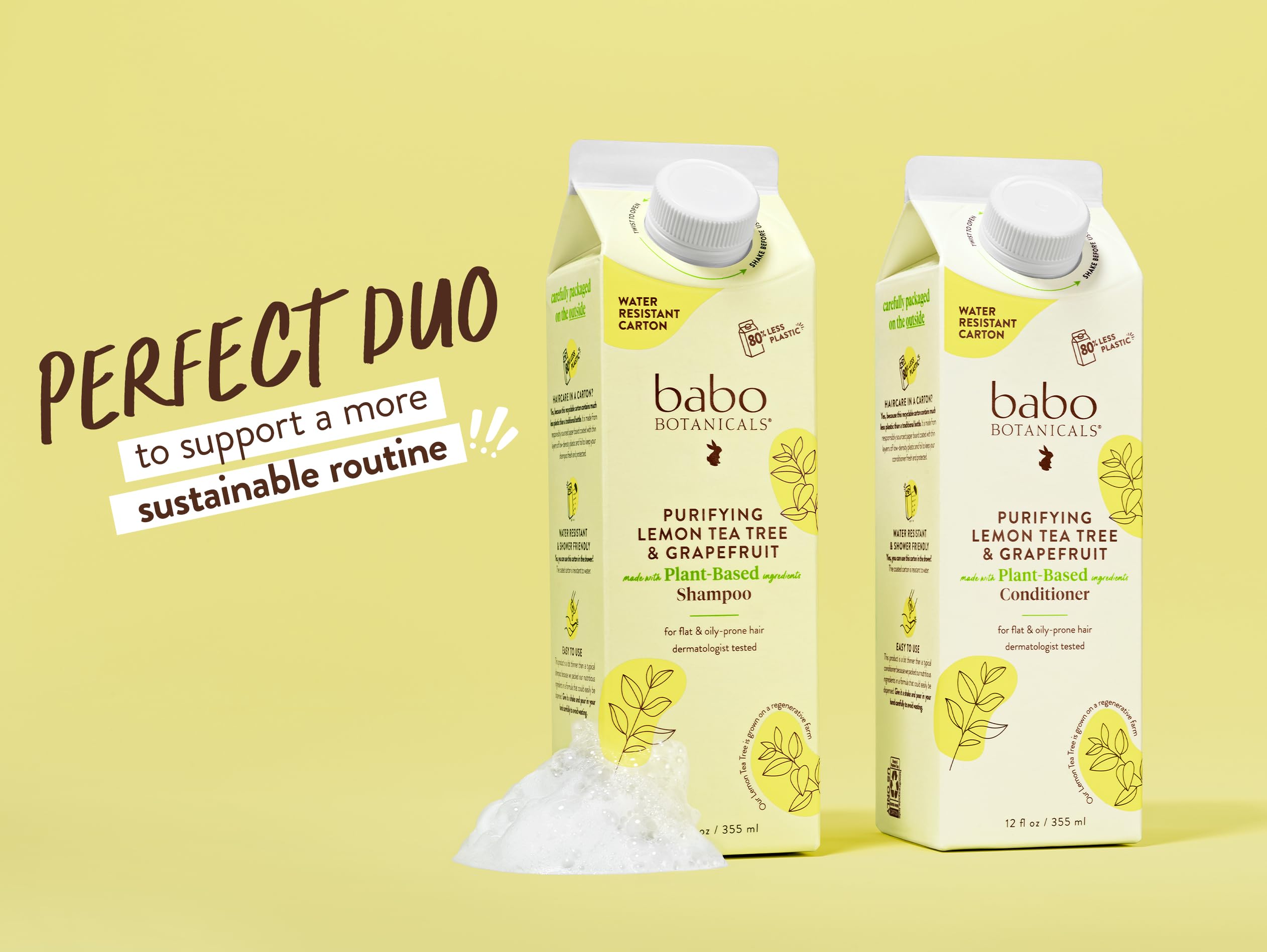 Foto 8 pulgar | Acondicionador Purificador Babo Botanicals  Limón  Árbol De Té Y Pomelo - Venta Internacional.