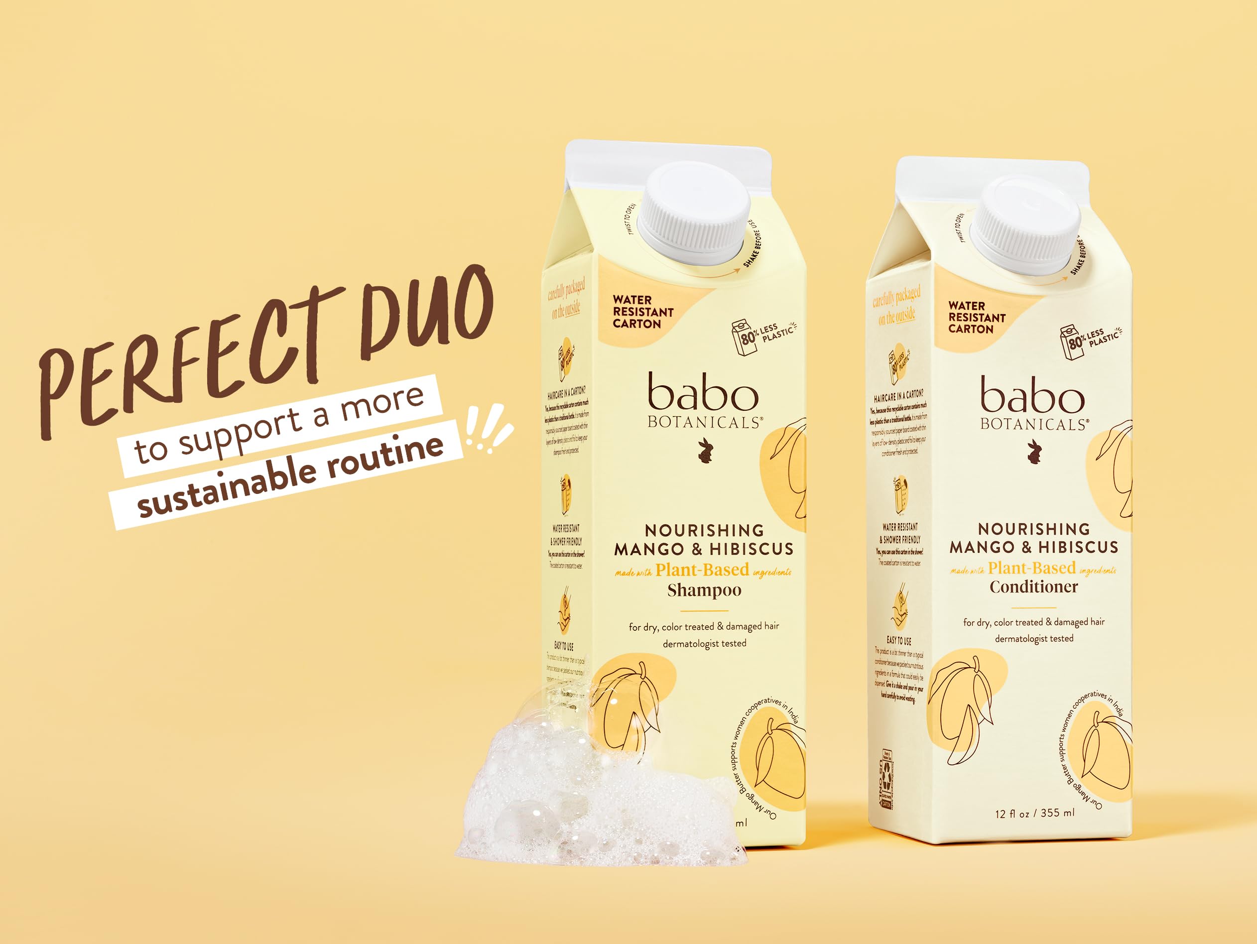 Foto 8 pulgar | Champú Babo Botanicals Nutritivo Mango E Hibisco 236 Ml - Venta Internacional.