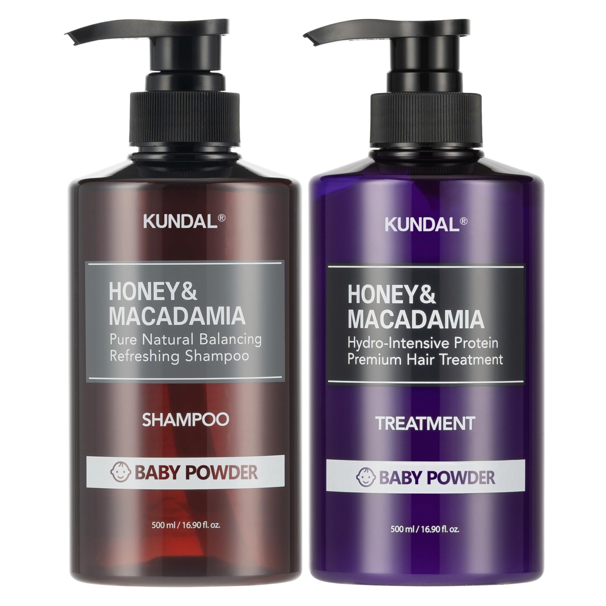 Set De Champú Y Acondicionador Para El Cabello Kundal Nourish 500 Ml X2 - Venta Internacional.