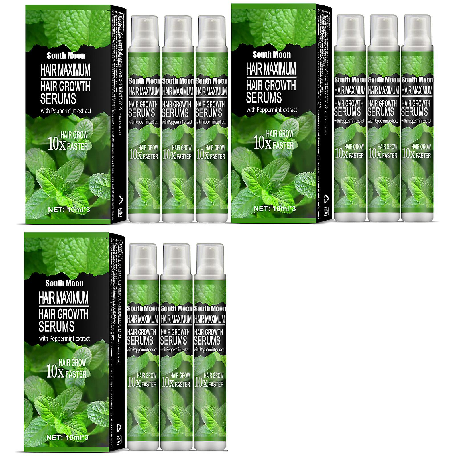Spray Para El Crecimiento Del Cabello Huoguo  Aceite Esencial Para Cabello A Base De Hierbas  35 Ml - Venta Internacio