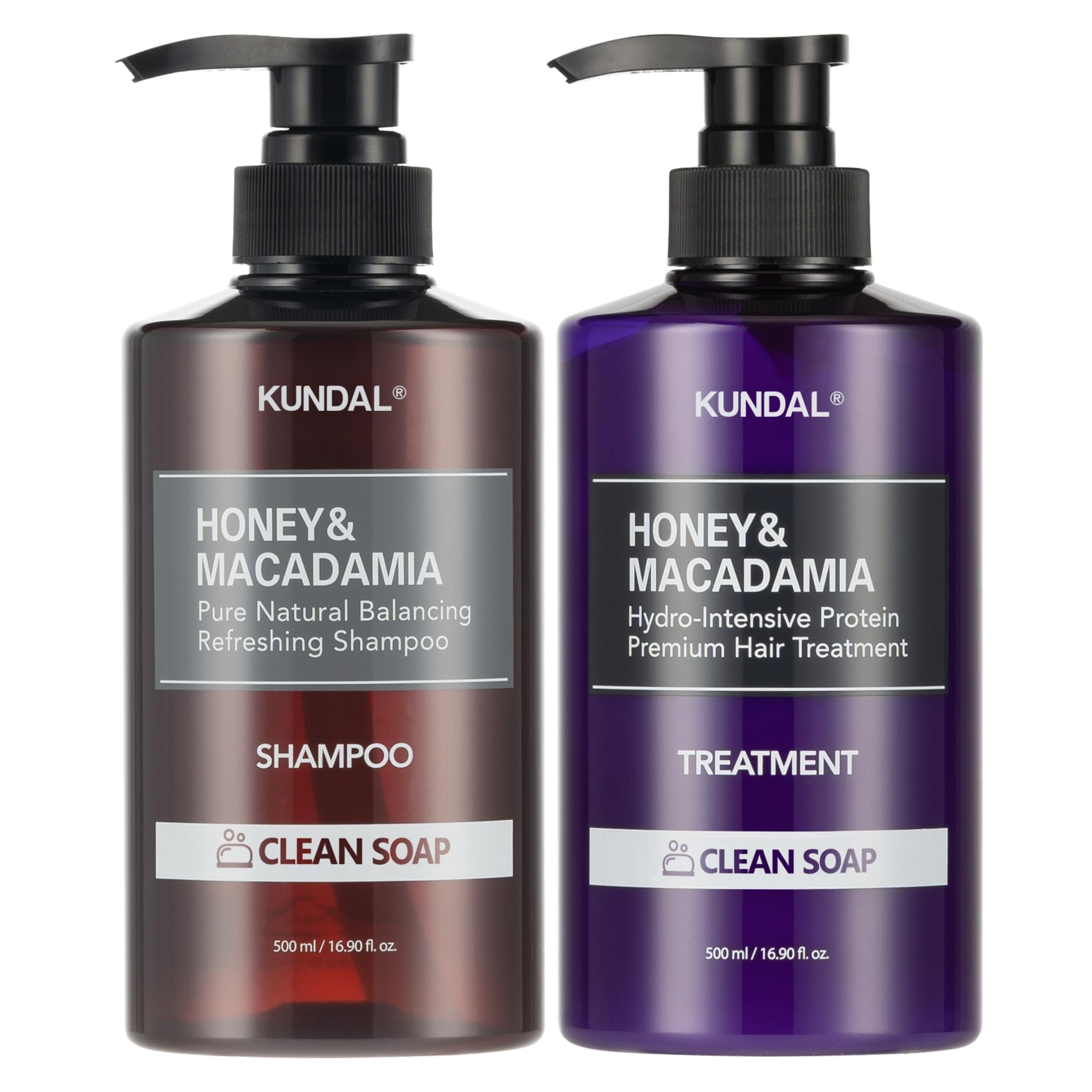 Set De Champú Y Acondicionador Kundal Natural Nourish 500 Ml - Venta Internacional.