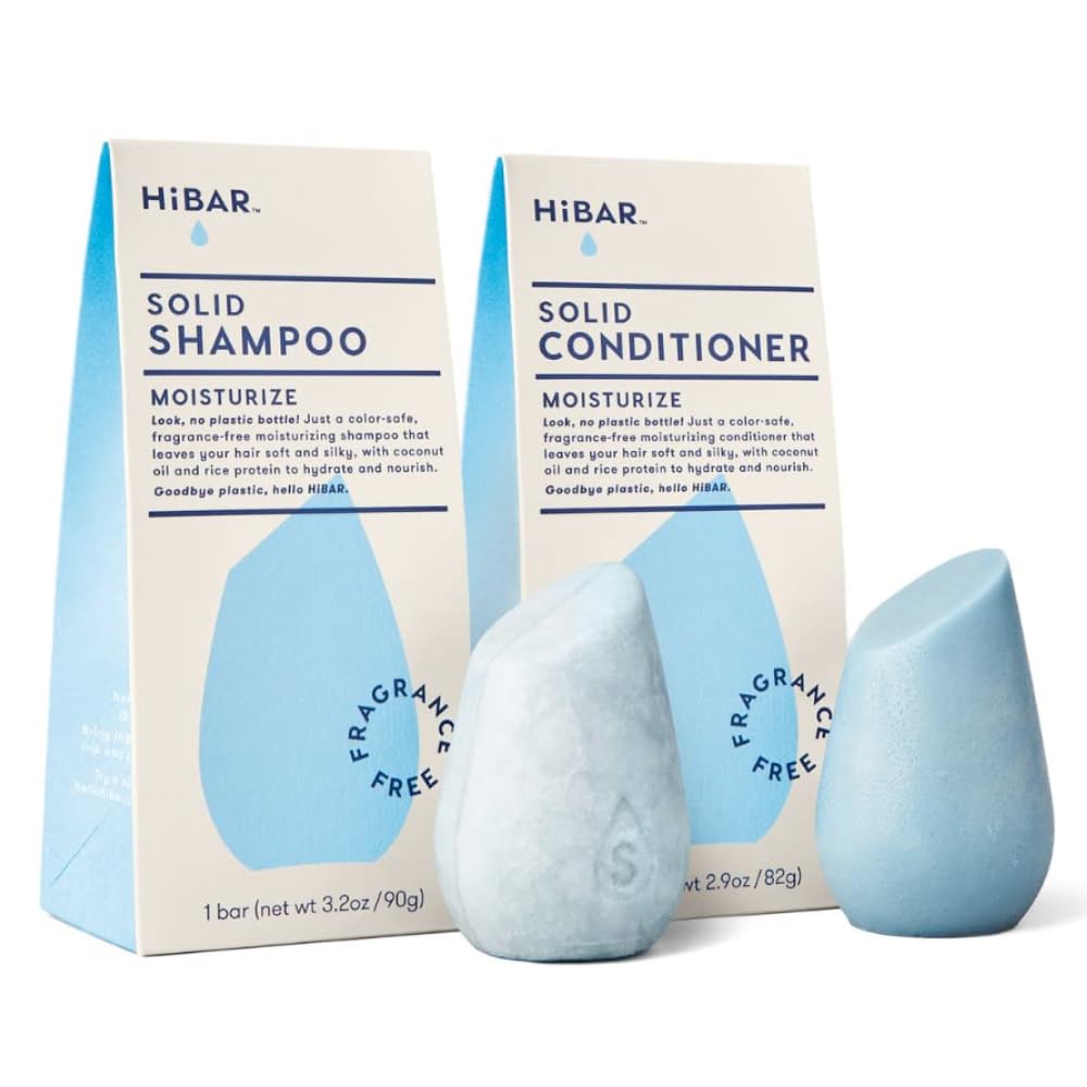 Set De Champú Y Acondicionador Hibar Moisturize Sin Fragancia - Venta Internacional.
