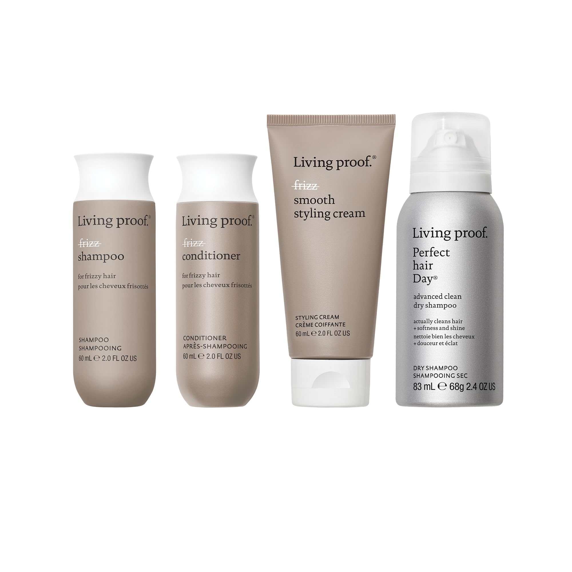 Foto 2 pulgar | Kit Para El Cabello Living Proof Sin Encrespamiento Con Champú Y Acondicionador - Venta Internacional.