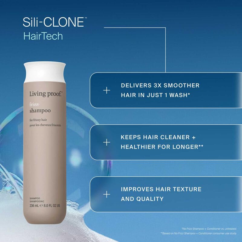 Foto 3 pulgar | Kit Para El Cabello Living Proof Sin Encrespamiento Con Champú Y Acondicionador - Venta Internacional.