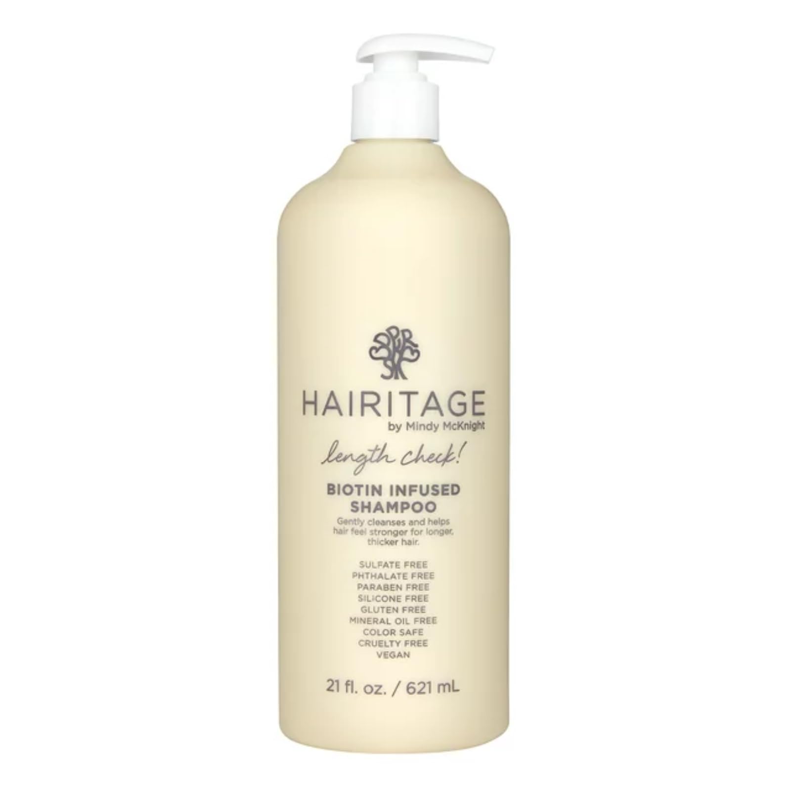 Foto 2 pulgar | Champú Hairitage Length Check Biotin Con Aceite De Ricino Negro Jamaicano  400 Ml - Venta Internacional.