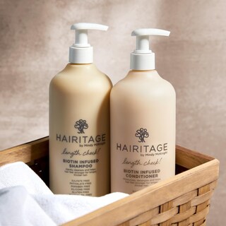 Foto 6 | Champú Hairitage Length Check Biotin Con Aceite De Ricino Negro Jamaicano 400 Ml - Venta Internacional.