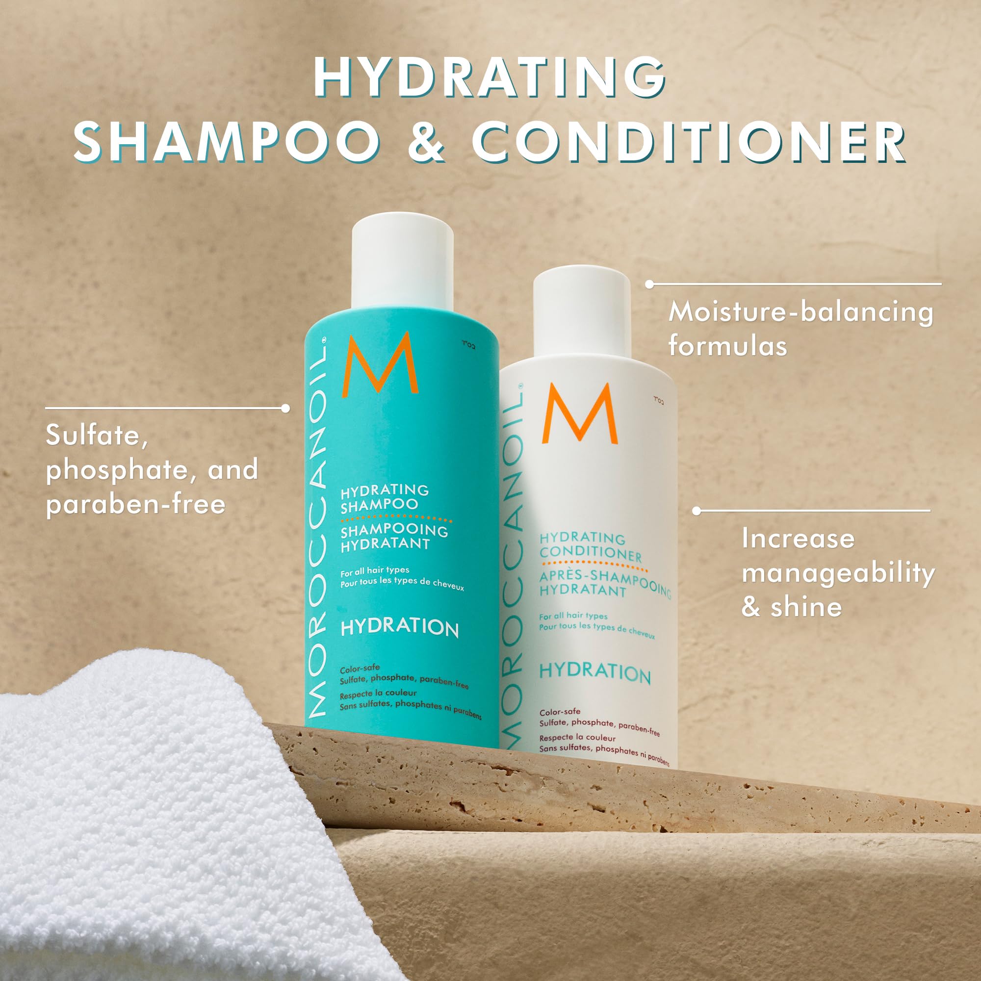 Foto 3 pulgar | Paquete De Champú Y Acondicionador Moroccanoil Hydrating 250 Ml - Venta Internacional.
