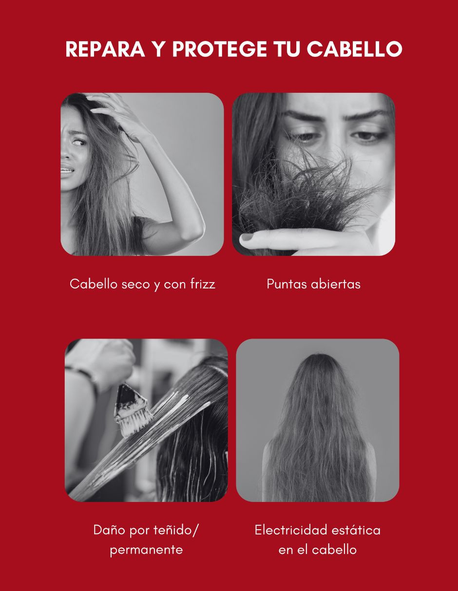 Foto 5 pulgar | Set Capilar Kamusa Shampoo  Acondicionador Y Aceite Para El Cabello