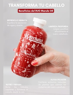 Foto 5 | Set Capilar Kamusa Shampoo Acondicionador Y Aceite Para El Cabello