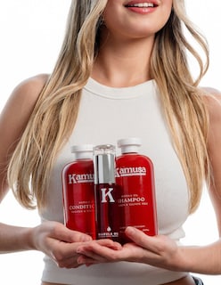 Foto 6 | Set Capilar Kamusa Shampoo Acondicionador Y Aceite Para El Cabello