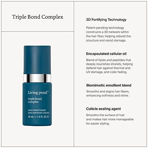 Foto 4 pulgar | Venta Internacional - Tratamiento sin Enjuague Living Proof Triple Bond Complex