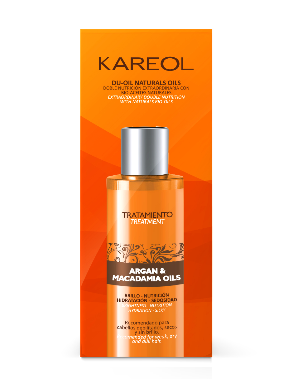 Foto 2 pulgar | Aceite para Cabello Kareol Argan y Macadamia 120 Ml