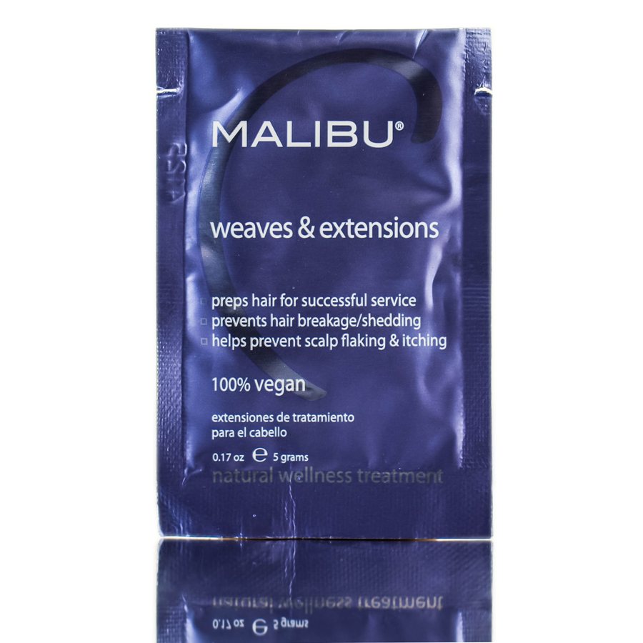 Remedio Para El Cabello Malibu C Weaves & Extension Wellness, 0.17 Onzas - Venta Internacional.