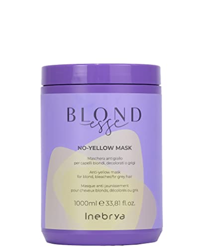 Máscara Inebrya Blondesse No-yellow 1000 Ml - Venta Internacional.