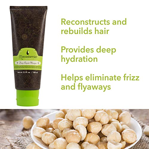 Foto 5 pulgar | Mascarilla Reparadora Profunda Con Aceite Natural De Macadam - Venta Internacional.