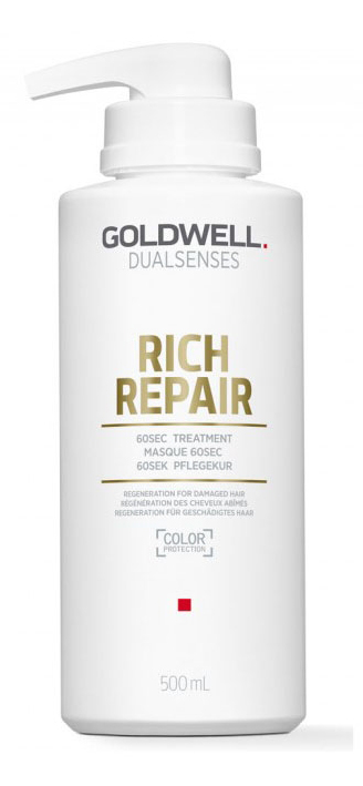 Foto 2 pulgar | Tratamiento Goldwell Dualsenses Rich Repair 60 Segundos 500 Ml - Venta Internacional.