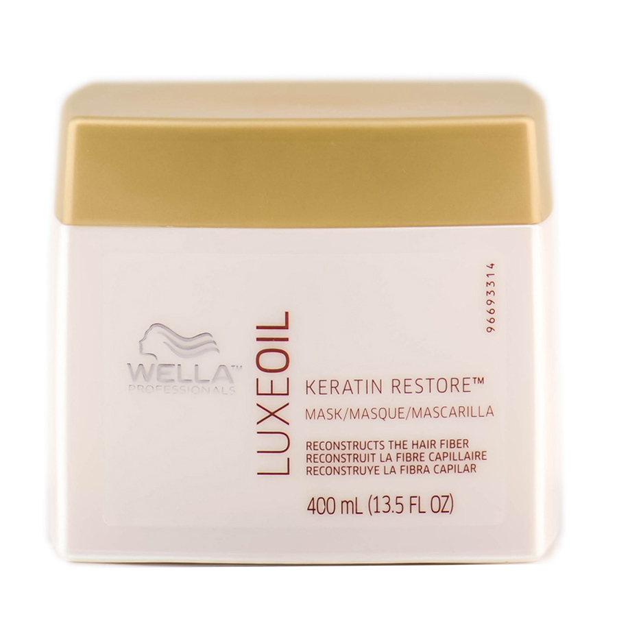 Mascarilla Capilar Wella Professionals Luxeoil Keratin Restore 400 Ml - Venta Internacional.