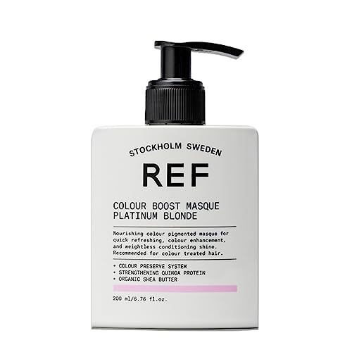 Máscara Ref Colour Boost Rubio Platino (6.76 Fl.oz.) - Venta Internacional.