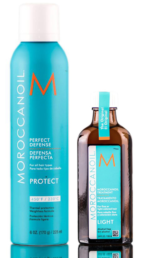 Foto 2 pulgar | Set De Tratamiento Capilar Moroccanoil Perfect Defense & Light Oil - Venta Internacional.