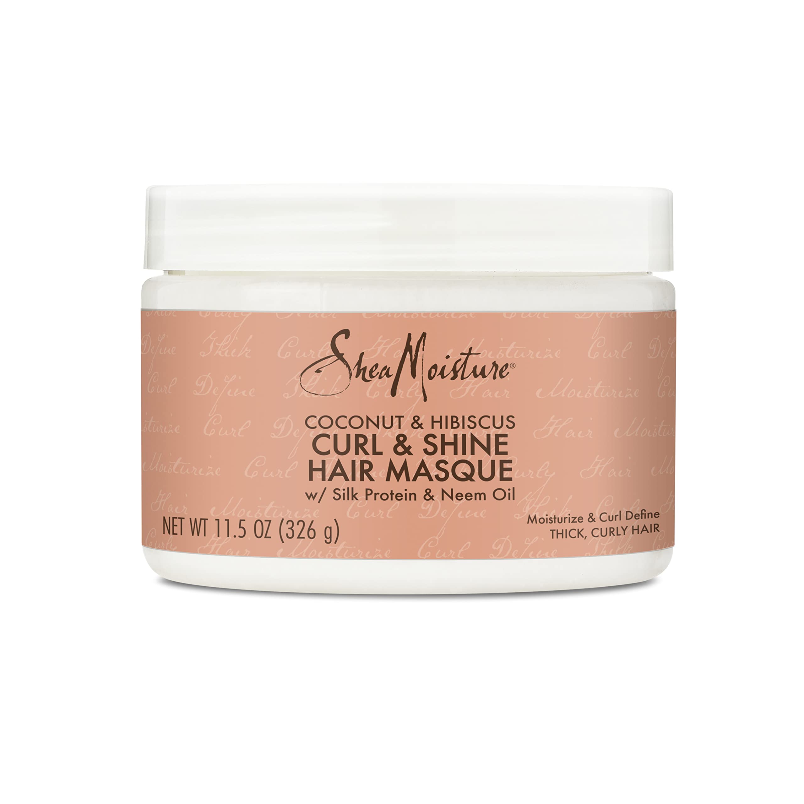 Foto 2 pulgar | Mascarilla Capilar Sheamoisture de Coco E Hibisco para Rizos Secos 340 ml - Venta Internacional