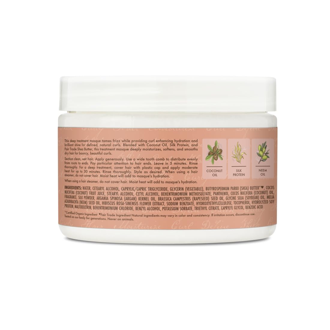 Foto 2 | Mascarilla Capilar Sheamoisture de Coco E Hibisco para Rizos Secos 340 ml - Venta Internacional