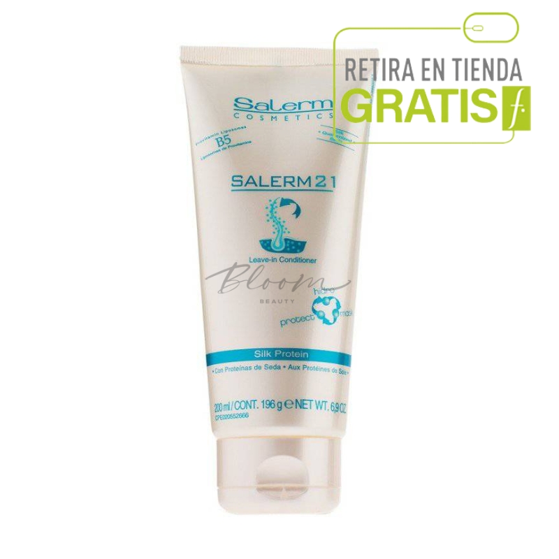 Foto 2 pulgar | Crema Capilar Salerm 21 Intensive Con Proteína De Seda 200 Ml - Venta Internacional.