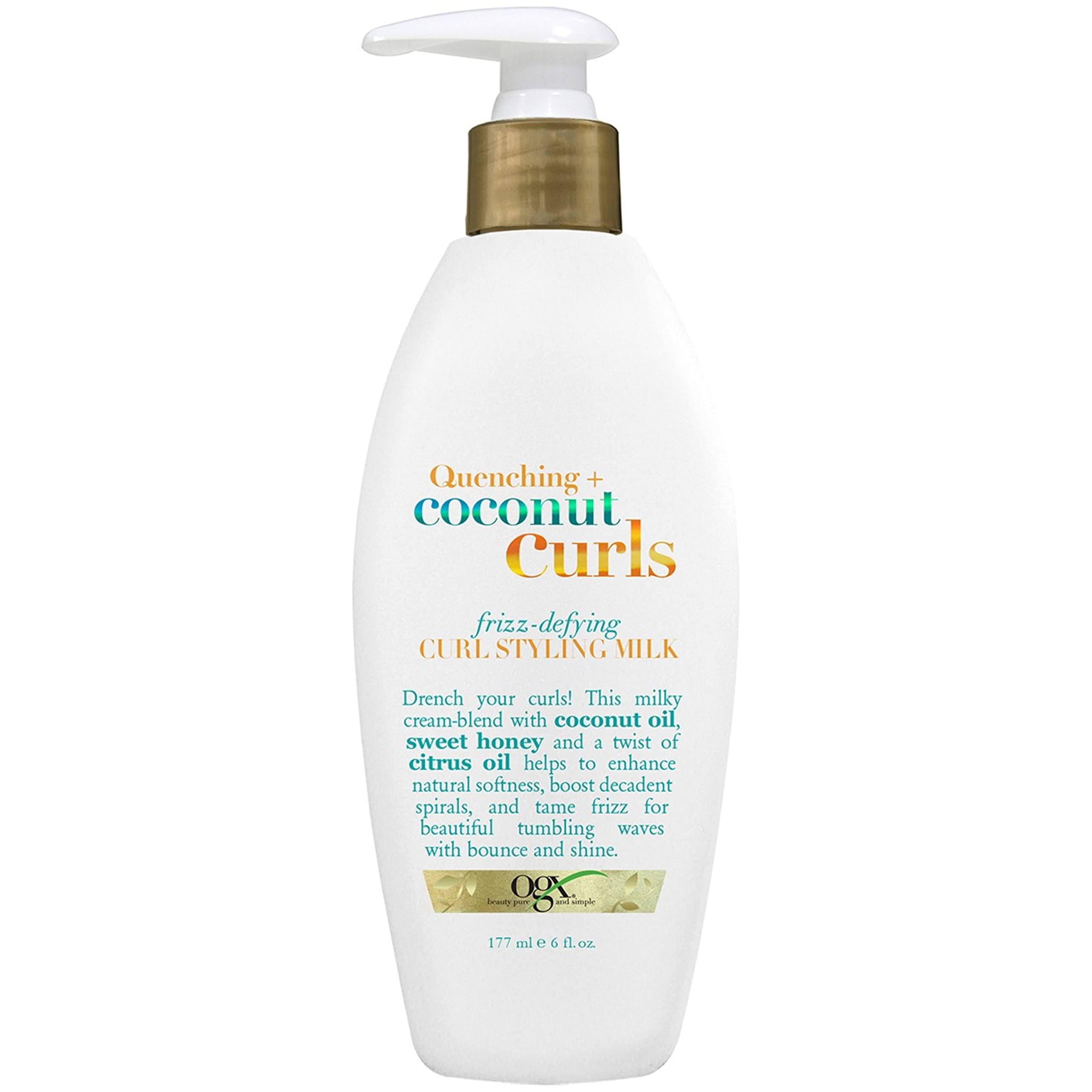 Tratamiento Capilar Ogx Quenching Coconut Curls 180 Ml - Venta Internacional