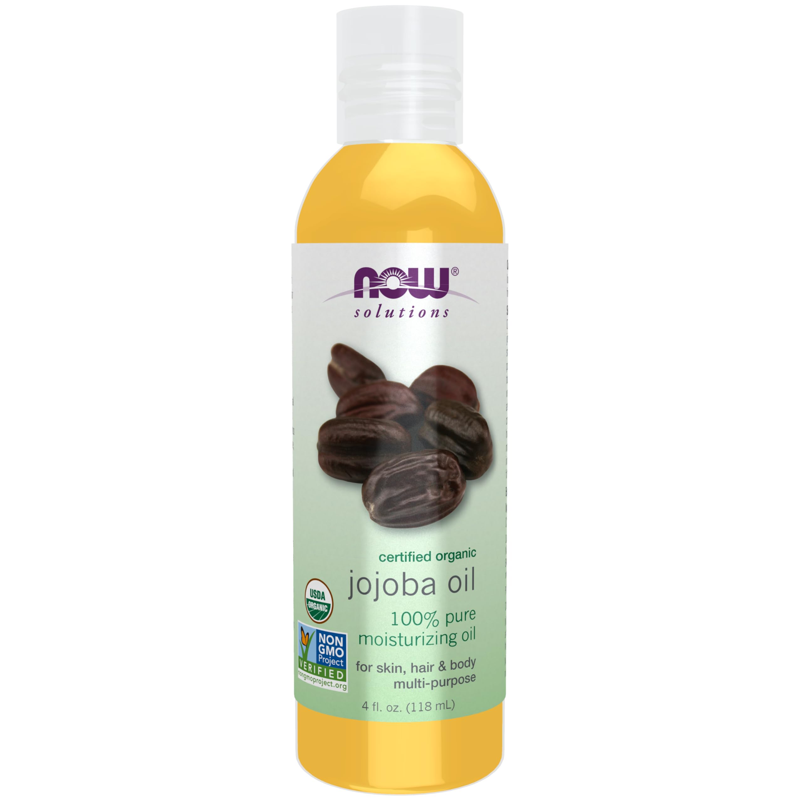 Foto 2 pulgar | Aceite de Jojoba Orgánico Now Solutions Hidratante 120 ml - Venta Internacional